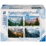 RAV Puzzle Märchenschloss in 4 Jahresz.| 16137 18000 pièce(s)