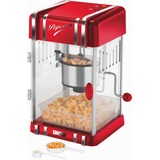 Retro machine à popcorn 300 W Rouge, Argent