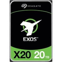 Seagate Enterprise Exos X20 3.5" 20000 Go SAS, Disque dur 3.5", 20000 Go, 7200 tr/min