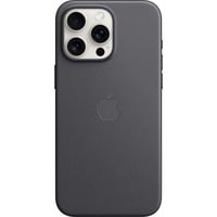Apple Coque en tissage fin avec MagSafe pour iPhone 15 Pro Max, Housse/Étui smartphone Noir