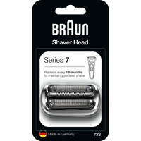 Braun Series 7 73s Tête de rasage Argent, Tête de rasage, 1 tête(s), Argent, 18 mois, Allemagne, Braun