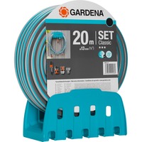 GARDENA 18005-20 support pour tuyau Bleu 35 m, Bleu, Mur