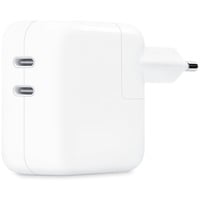 Apple 35W Dual USB-C Power Adapter, Chargeur Blanc