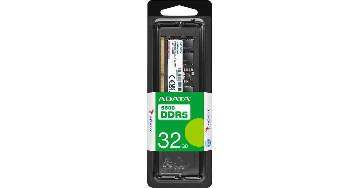 ADATA AD5S560032G-S module de mémoire 32 Go 1 x 32 Go DDR5 ECC