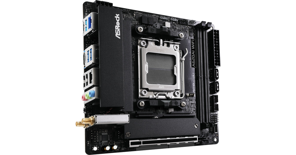 Modem Asro ASRock Asro A620AI WIFI carte mère socket AM5