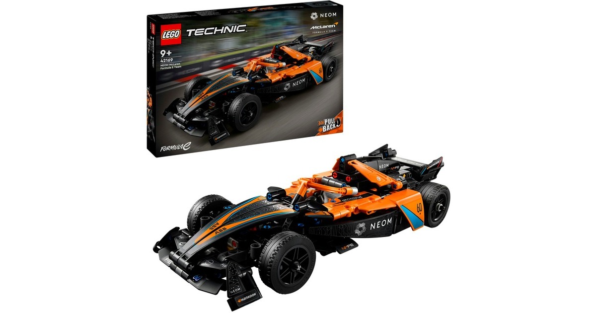 Lego Technic NEOM McLaren Formula E Race Car Jouets de construction 42169