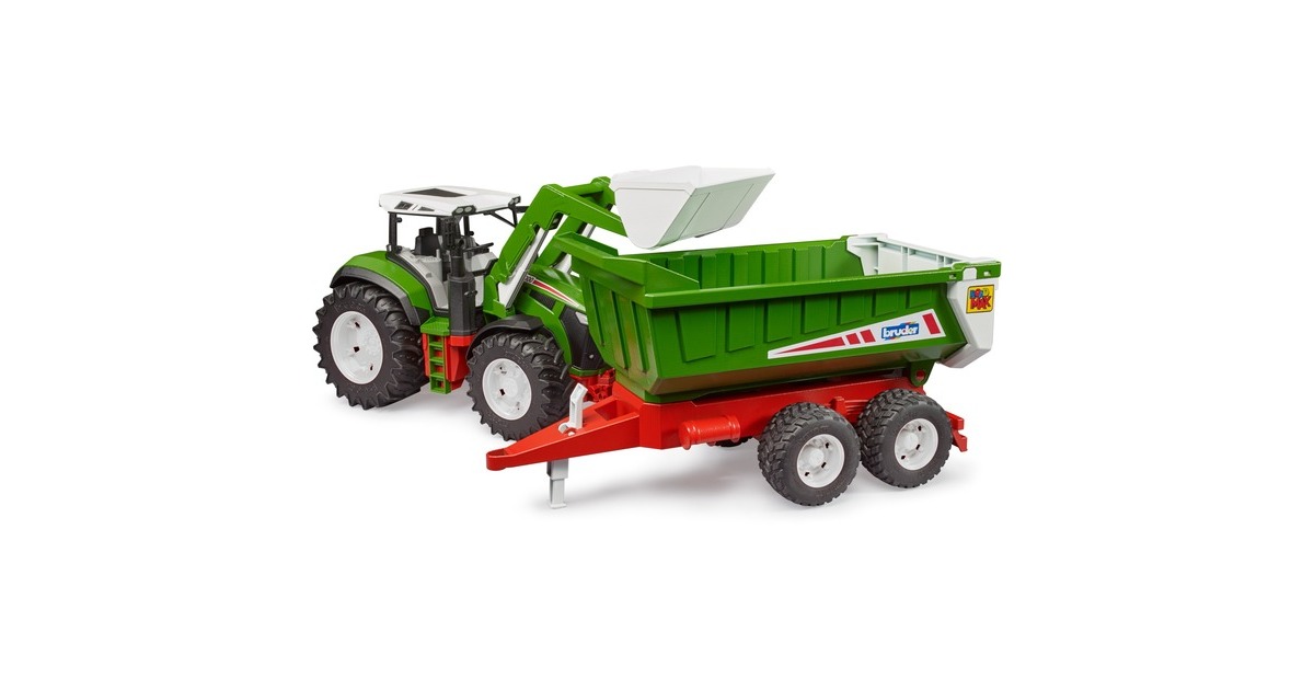 Tracteur Massey Ferguson avec Remorque - Marque : SIKU Reference : 1844
