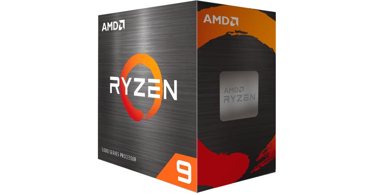 Ryzen 9 5900X, 3,7 GHz (4,8 GHz Turbo Boost) socket AM4 processeur