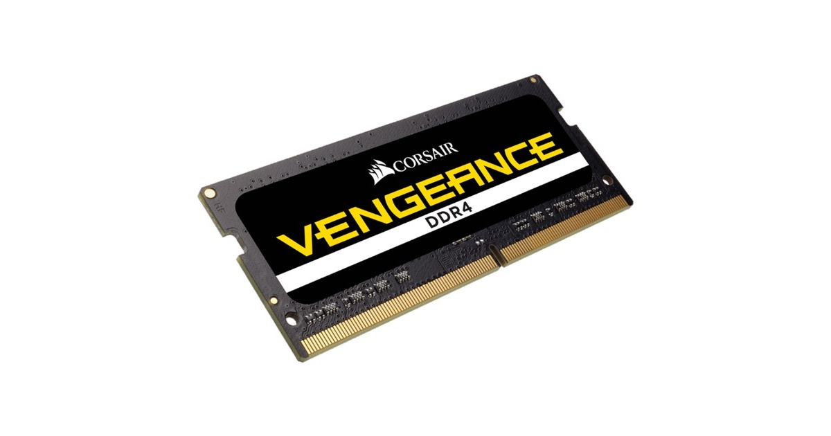 Corsair Vengeance SO DIMM DDR4 8 Go 2 x 4 Go 2400 MHz CL16 Memoire vive Noir Kit Dual Channel RAM DDR4 PC4 19200