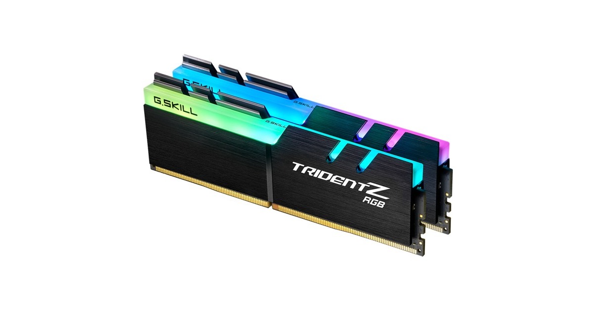 G.Skill 16 Go DDR4-3200 Kit, Mémoire vive Noir, F4-3200C16D-16GTZR