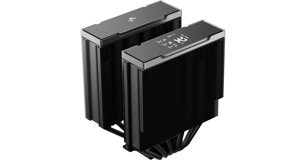 Deepcool AK620 G2 DIGITAL NYX, Refroidisseur CPU Noir