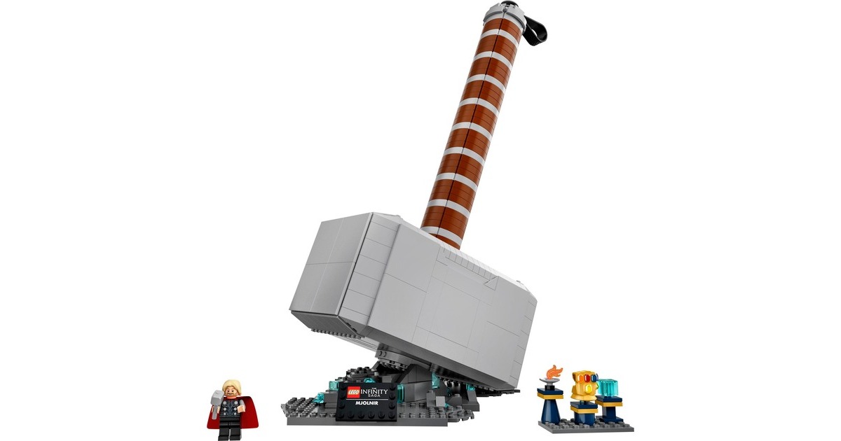 Lego Marvel - Le marteau de Thor, Jouets de construction 76209