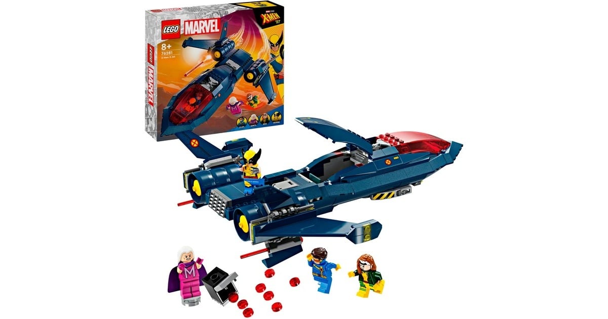 Lego Marvel - Le X-jet des X-Men, Jouets de construction 76281