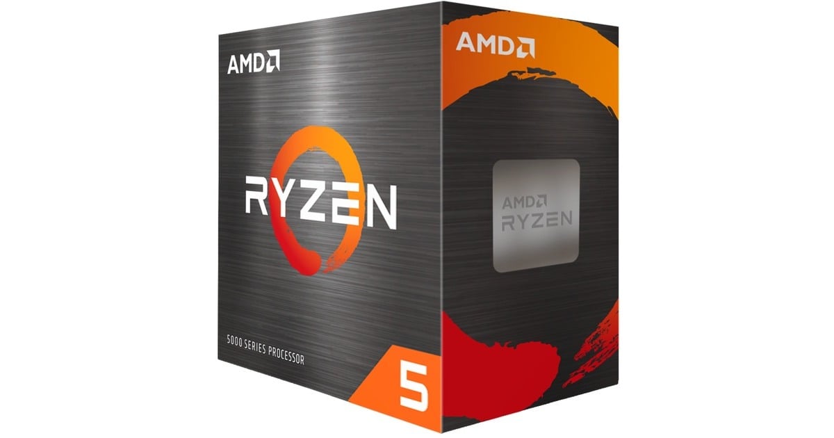 Ryzen 5 5500, 3,6 GHz (4,2 GHz Turbo Boost) socket AM4 processeur
