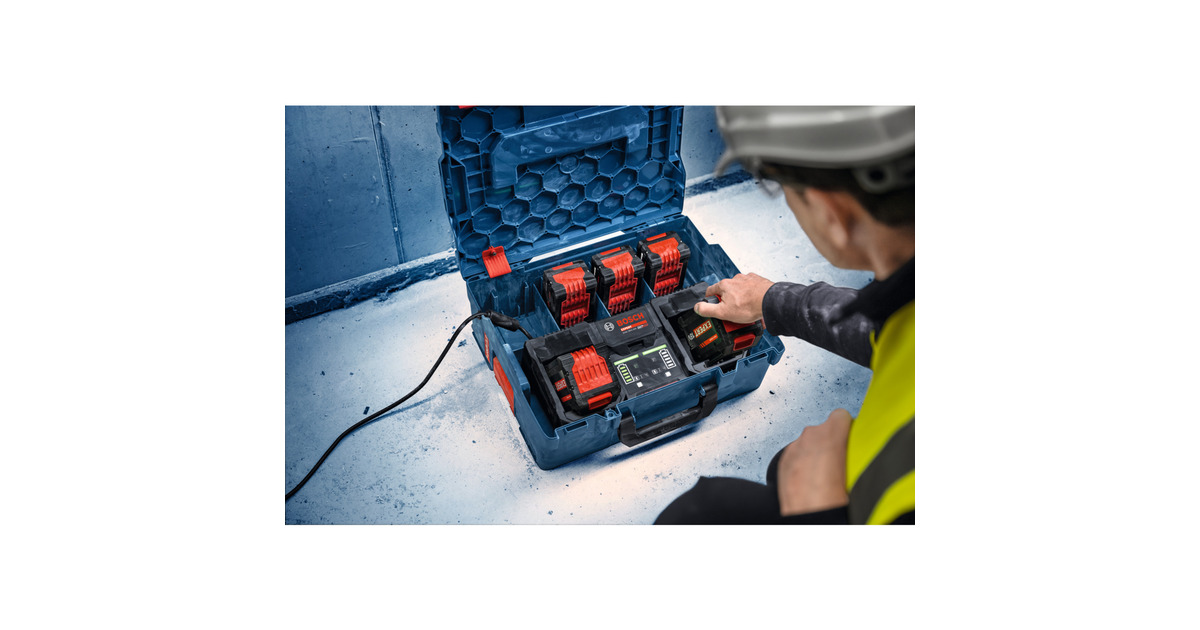 Urexpert Bosch Professional Chargeur rapide EXPERT EXAL18V2-320 Noir