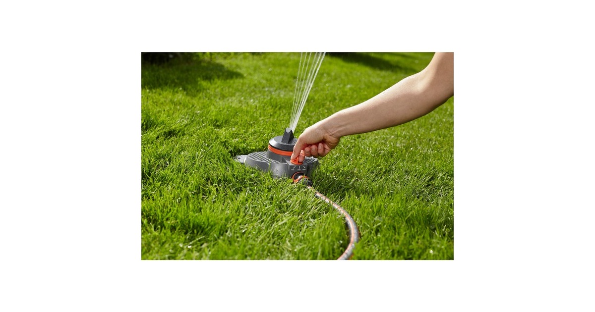 GARDENA Arroseur rotatif et sectoriel Tango Comfort Gris/Orange