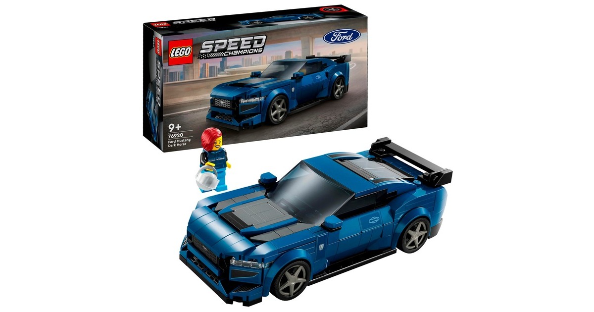 Lego Speed Champions La voiture de sport Ford Mustang Dark Horse