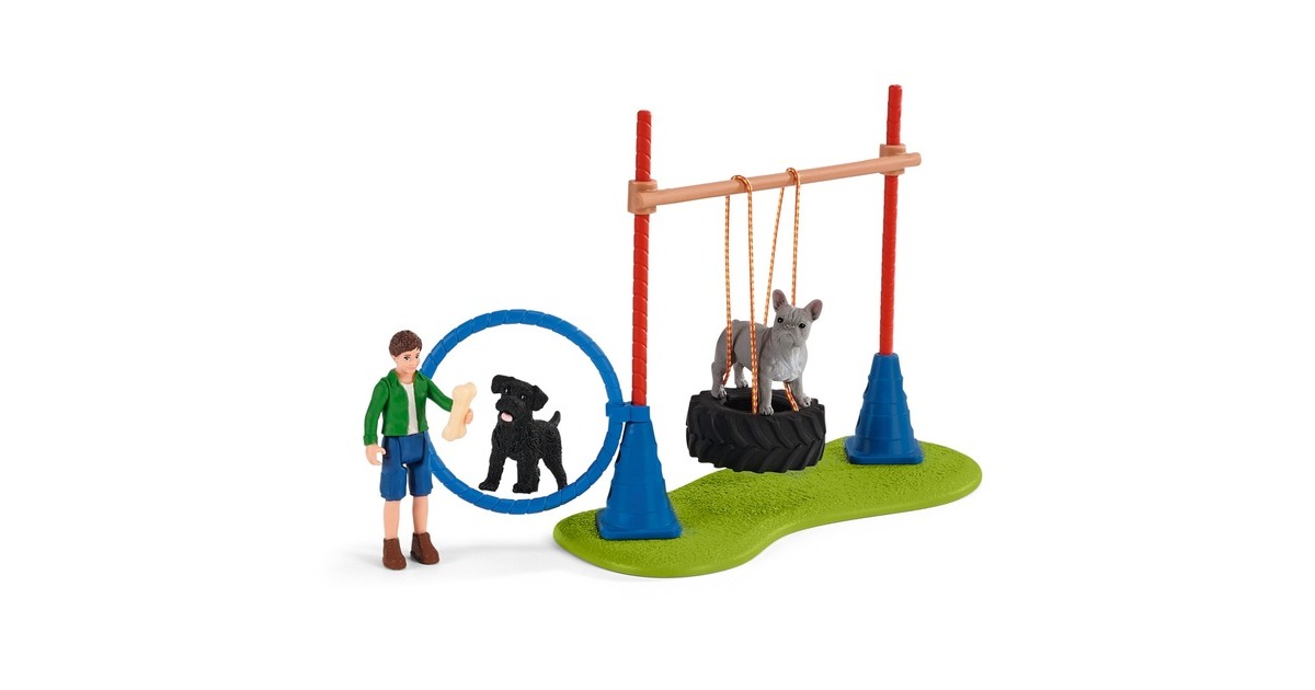 Figurine de collection Schleich Farm World – 13828+13829