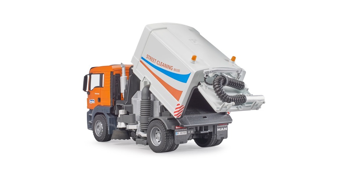 BRUDER Camion De Nettoyage Des Rues MAN TGS 1/16 - Neuf - BRU3780