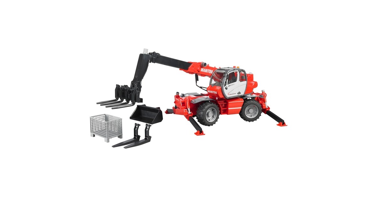 bruder Manitou T lescopique MRT 2150 avec Accessoires Mod le