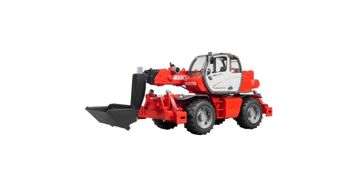 bruder Manitou Telescopique MRT 2150 avec Accessoires Modele reduit de voiture 02129
