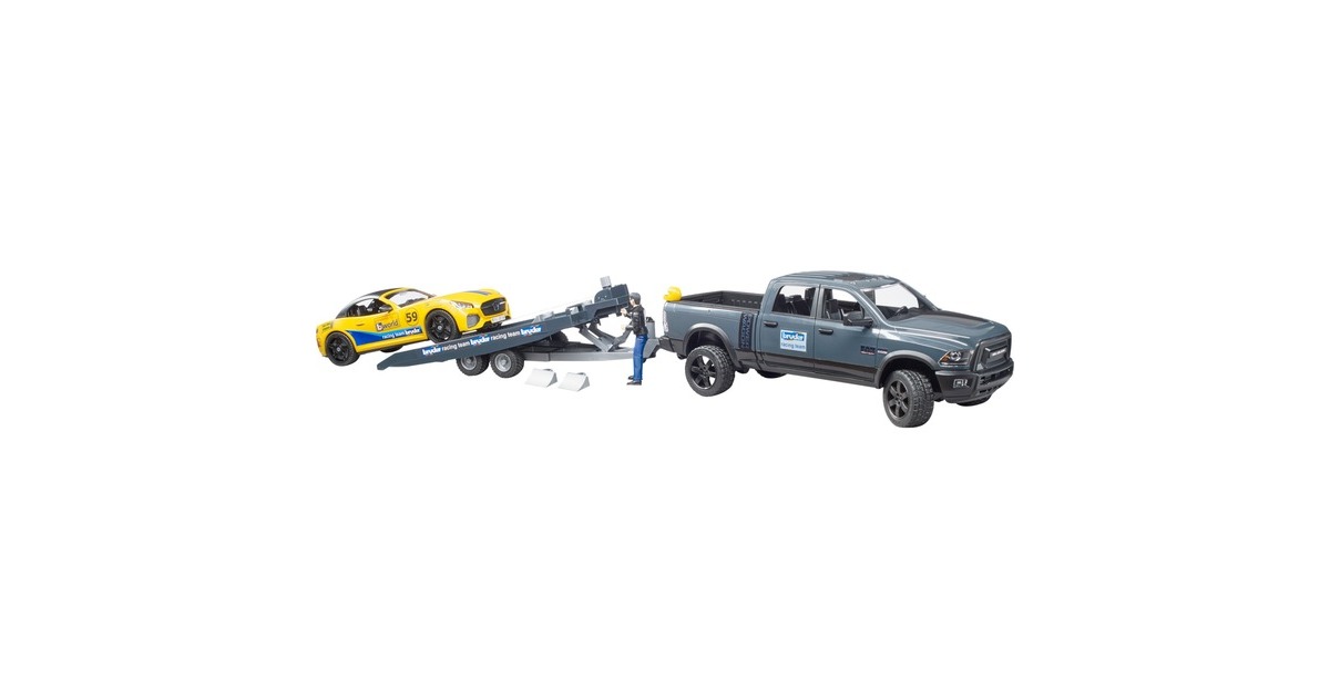 Bruder Toys 02541 - Jeep Cross Country Racer avec conducteur - Comparer