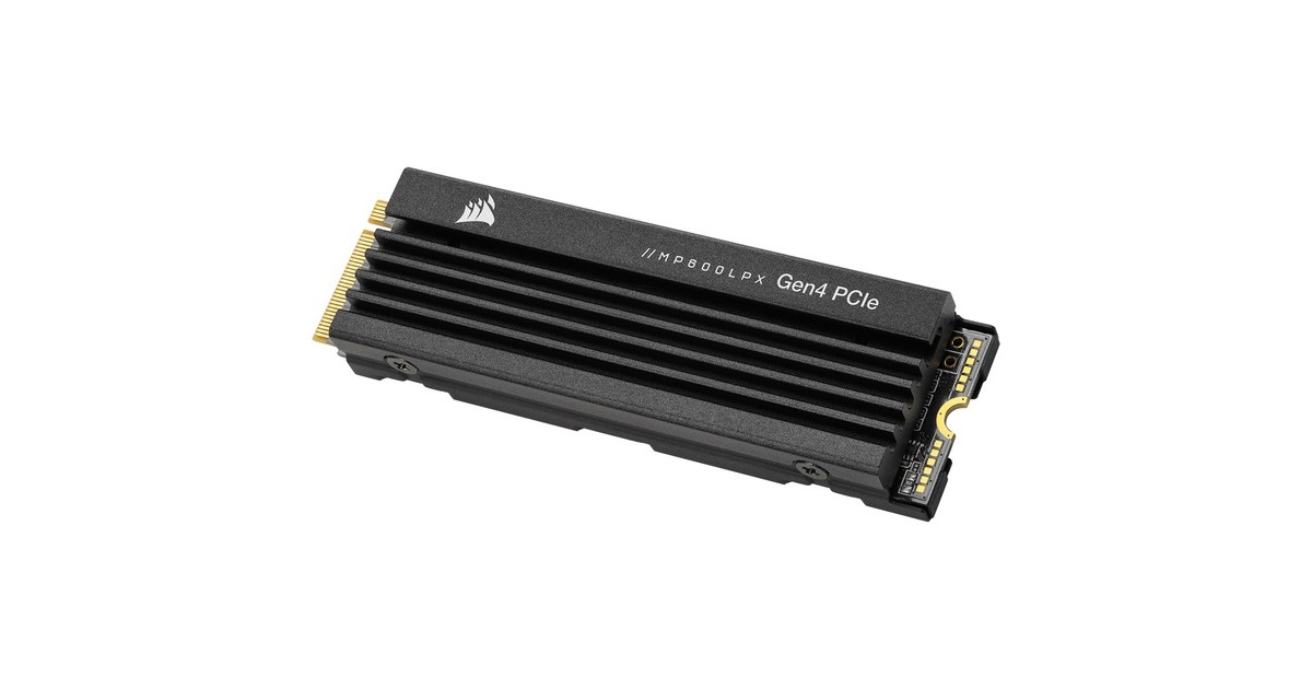 Corsair MP600 PRO LPX 2 To SSD Noir CSSD F2000GBMP600PLP M.2 2280 PCIe 4.0 x4