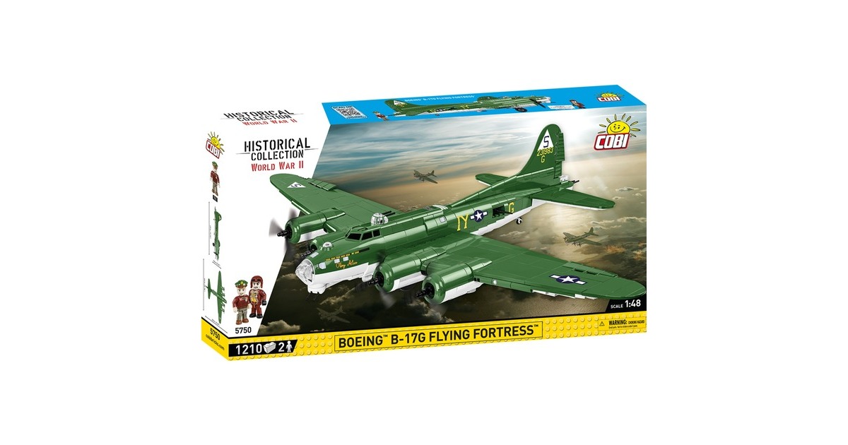Kit De Construction COBI Boeing B-17G Flying Fortress - 5750 Pièces - Compatible LEGO - Neuf