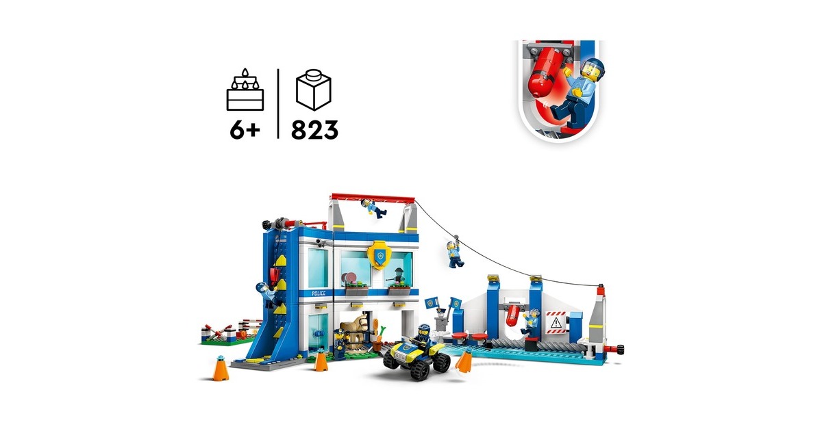 Jeu de construction Lego département de police +3ans