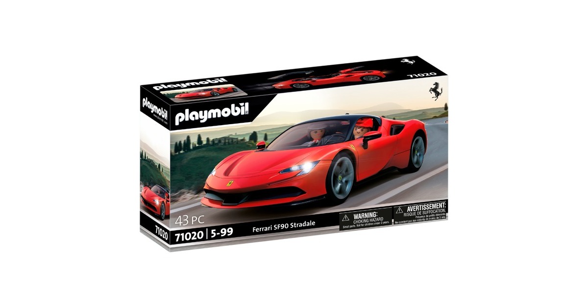 PLAYMOBIL Famous cars Ferrari SF90 Stradale, Jouets de construction 71020