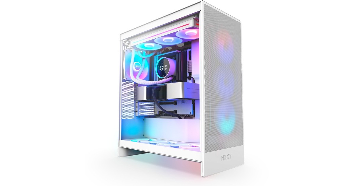 Yuki NZXT KRAKEN ELITE 360 RGB ホワイト NZXT Kraken Elite 360 RGB, Watercooling Blanc