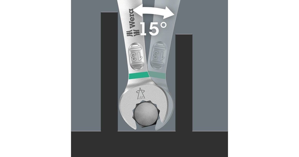 Wera Joker Switch Jeu De Clés Mixtes à Cliquet 11 Pièces