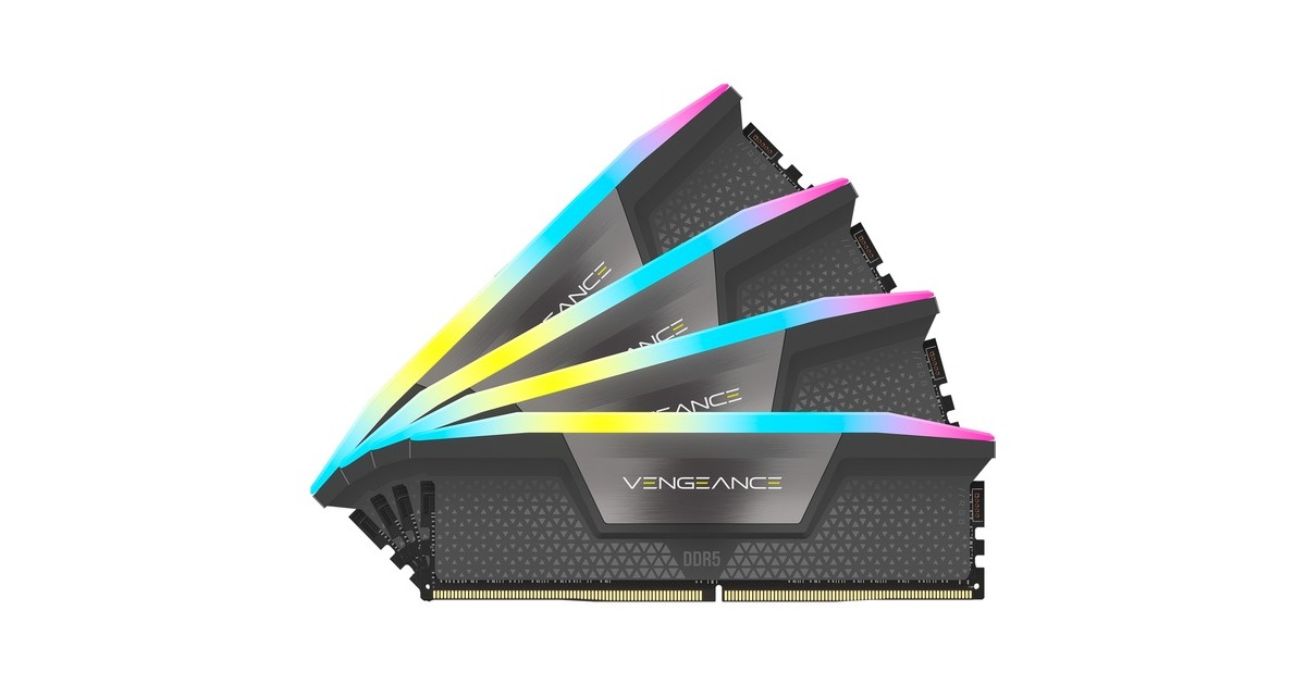 Corsair 64 Go DDR5 6600 Quad Kit Memoire vive Noir