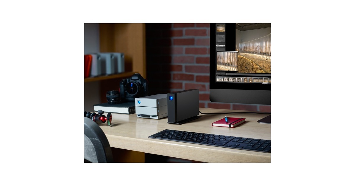 Disque Dur Externe LaCie D2 Professional 30TB - USB-C/USB 3.1, 290 Mo/s - Pour Professionnels Création, Archive - 3