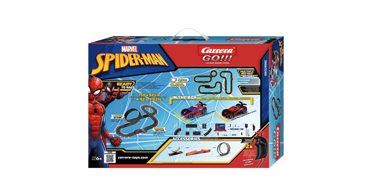 Carrera GO!!! Spider-Man, Circuit