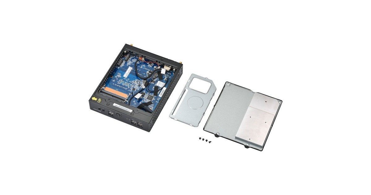 Shuttle XPC Slim Barebone DH170 is a mini PC with Intel Skylake
