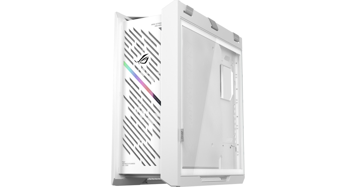 ASUS ROG STRIX HELIOS II GX601S boîtier midi tower Blanc | 4x USB-A ...