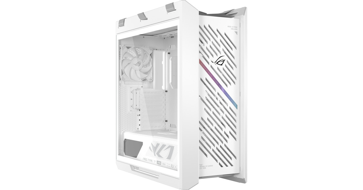 ASUS ROG STRIX HELIOS II GX601S boîtier midi tower Blanc | 4x USB-A ...