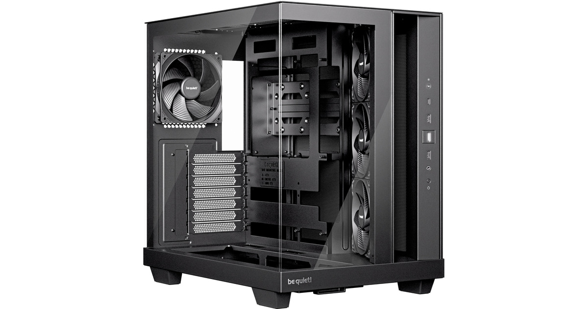 Boîtier Pc Be Quiet Boîtier PC Gaming Be Quiet! Pure Base 500 - Mid Tower Gris - USB 3.0 - Design Compact Et Silencieux Boitier Usb 3.0