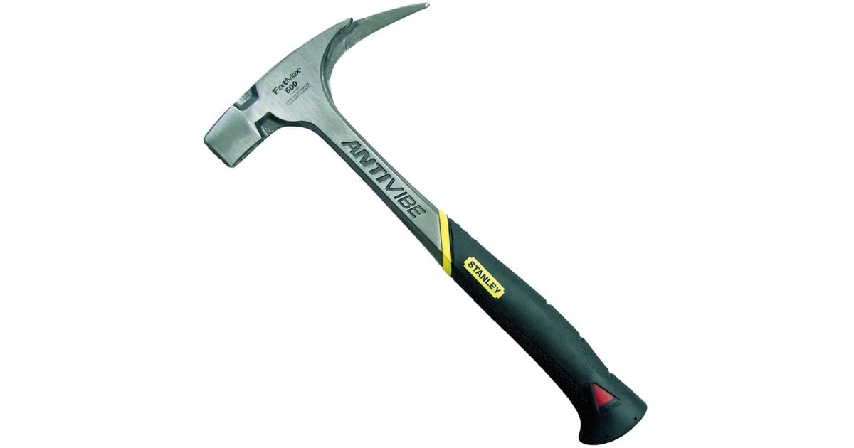 Marteau Arrache-Clou Stanley Fatmax Antivibe 600g - Anti-Vibrations Poignée Dynagrip