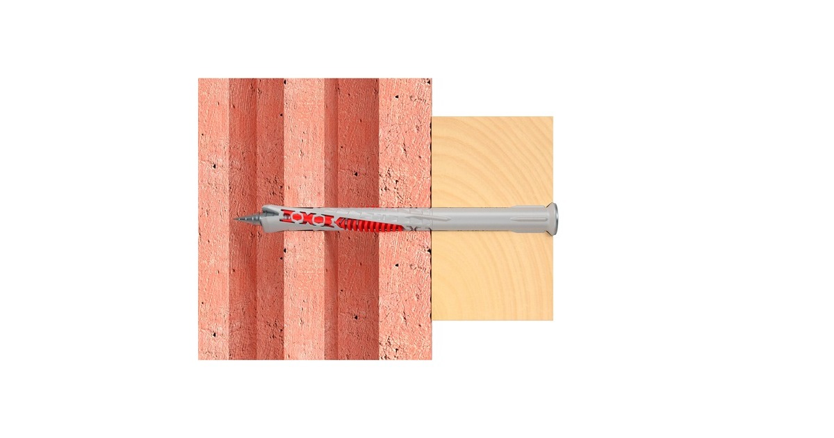 Fischer 562201 Constructieplug DuoXpand 8 X 120 T Verzonken Kop