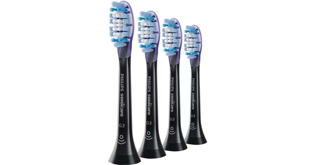 Philips G3 Premium Gum Care HX9054 33 Lot De 4 Noir T tes De Brosse philips-g3-premium-gum-care-hx9054-33-lot-de-4-noir-t-tes-de-brosse