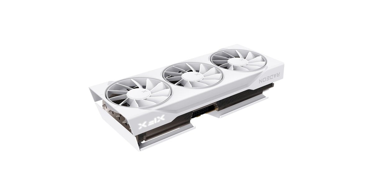 XFX Radeon RX 9070 XT Swift, Carte graphique Blanc, RDNA4, GDDR6 XFX Radeon RX 9070 XT Swift, Carte graphique Blanc, RDNA4, GDDR6