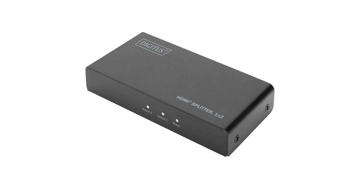 DIGITUS Répartiteur HDMI 4K, 1x2, noir