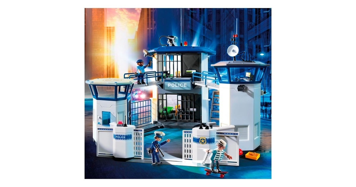 Playmobil 6872 Amazon Comisaria Playmobil Caserne Pompier