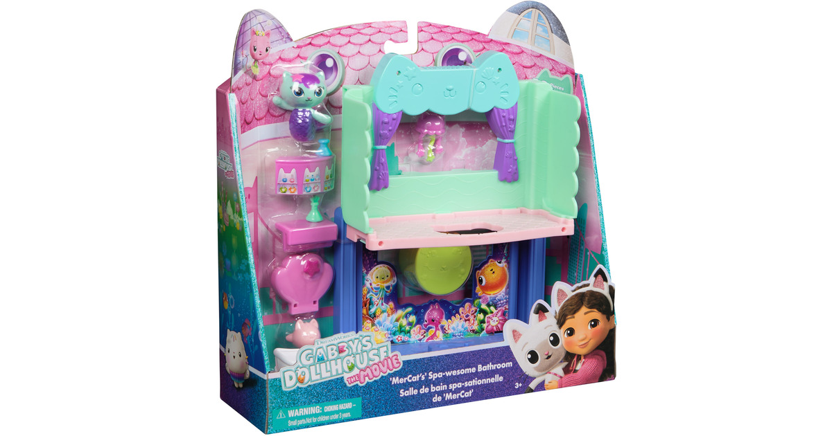 Gabby's Dollhouse Gabby et la Maison Magique - Gabby Dollhouse - Playset La Salle De Bain Marine & Gabby et la Maison Magique Playset Deluxe La Salle De Jeu Chabriolette Gabby's Dollhouse Gabby et la Maison Magique - Gabby Dollhouse - Playset La Salle De Bain Marine & Gabby et la Maison Magique Playset Deluxe La Salle De Jeu Chabriolette