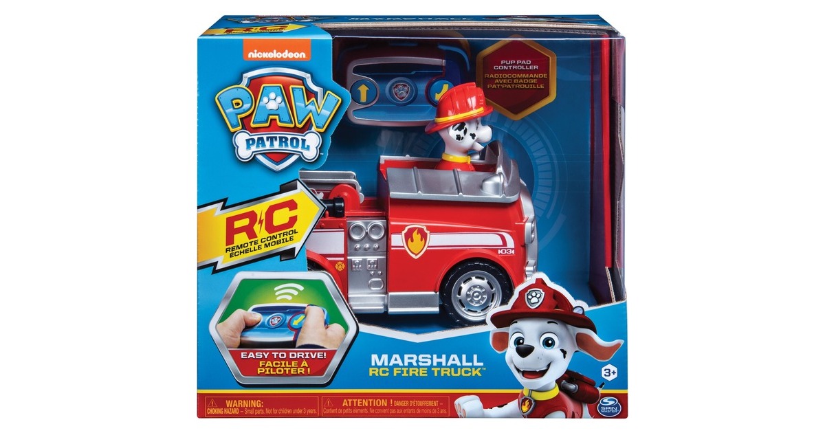 Voiture télécommandée paw patrol discount