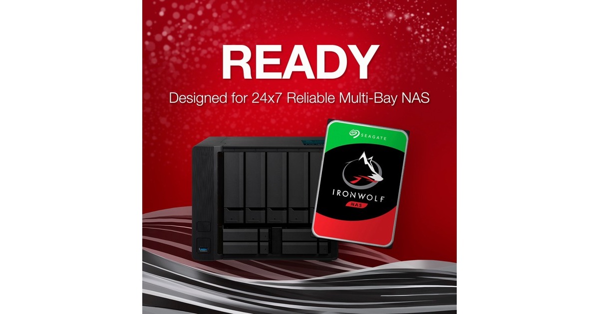 Seagate IronWolf NAS 2 x 8 TB Bundle, Disque dur