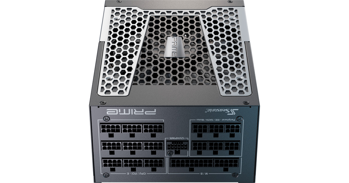 Boîte D'alimentation Seasonic PRIME PX / 1300 Watts / 80 PLUS Platinum Atx Noir