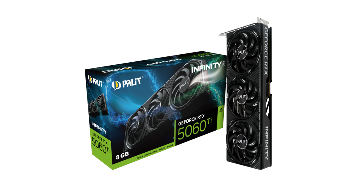 ロ*ン様 Palit NE7506T019T1-GB2061S Palit NE7506T019T1-GB2061S (GeForce RTX 5060 Ti Infinity 3